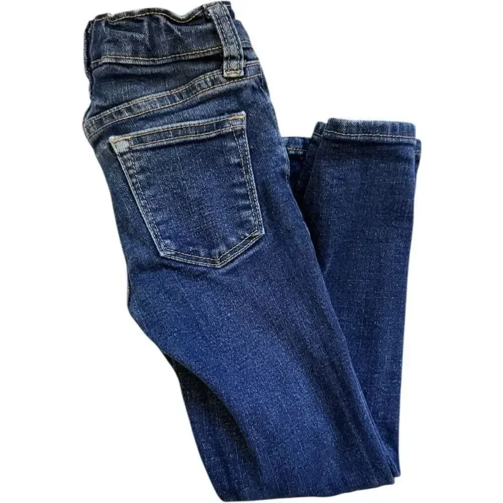 Toddler Boys Old Navy Unisex 360° Stretch Classic Rinse Skinny Jeans - Sz 5T